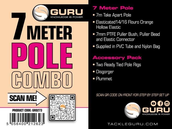Guru 7000XS 7.0m Pole Combo