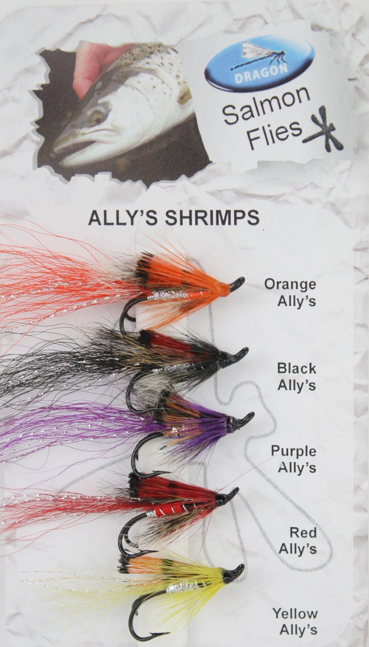 Dragon Tackle Salmon Flies Ally's Shrimps