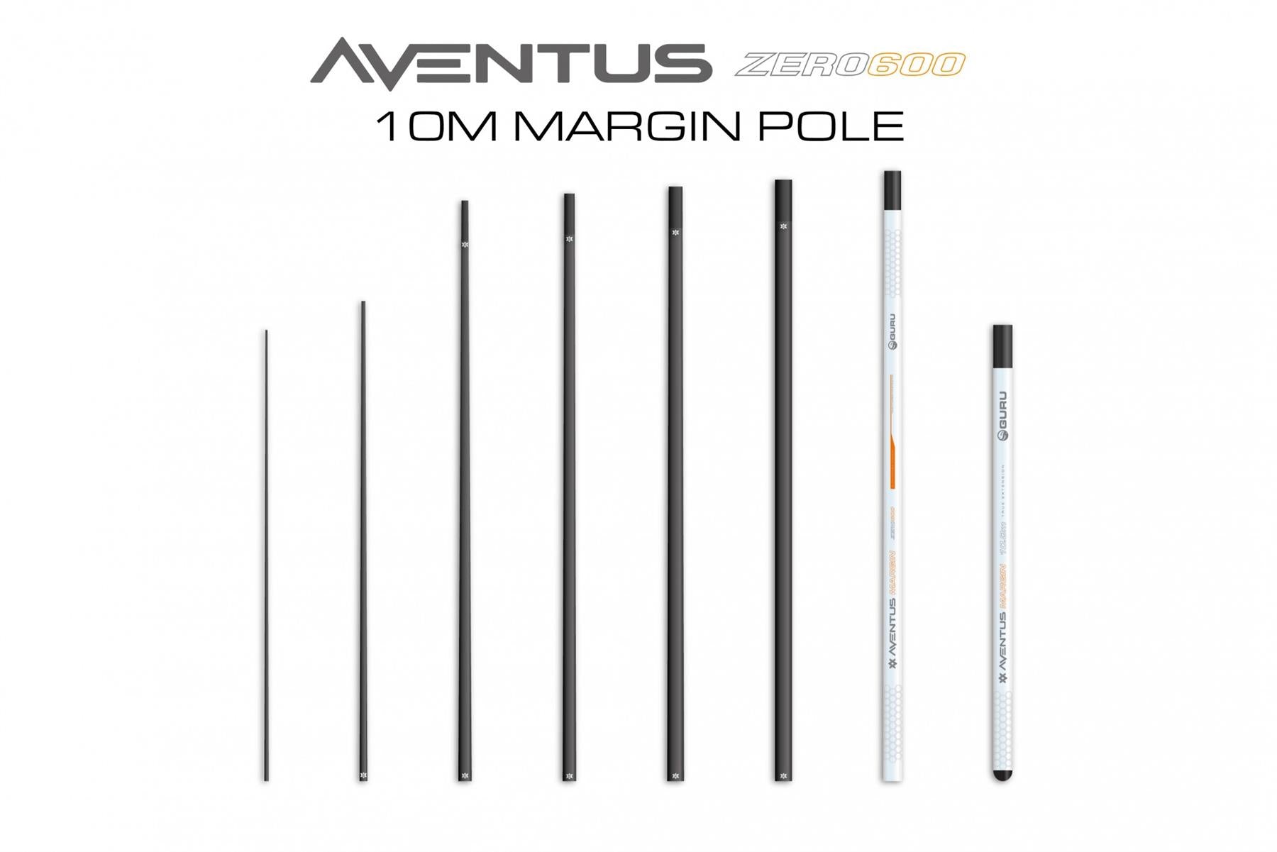 Guru Aventus Zero 600 Margin 10.0m Pole Pack