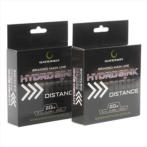 Gardner Hydro-Sink Braid Noir Distance 20lb