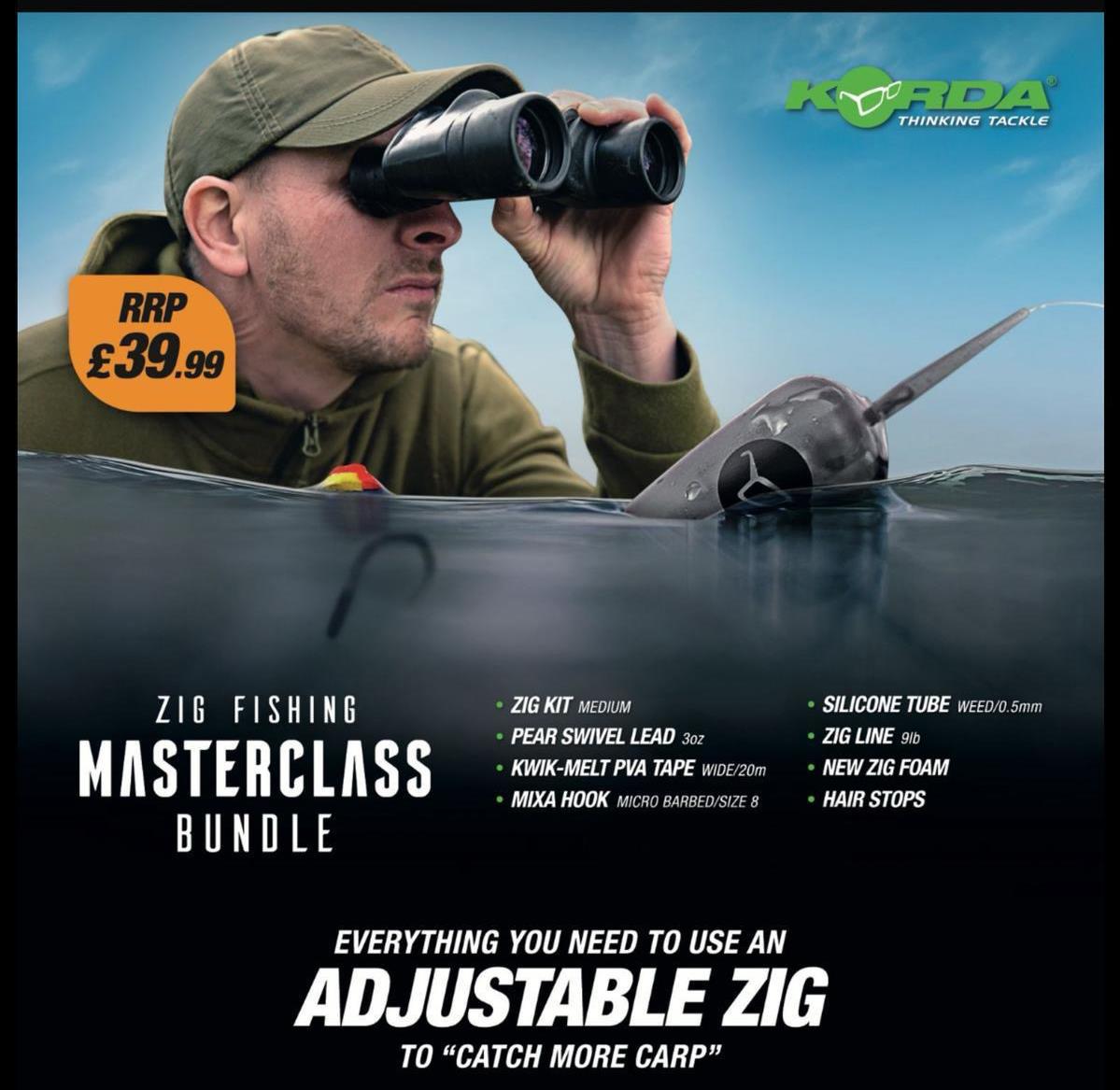 Korda Zig Fishing Masterclass Bundle