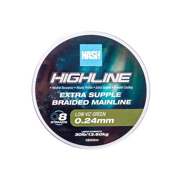 Nash Highline Extra Supple Braid Green