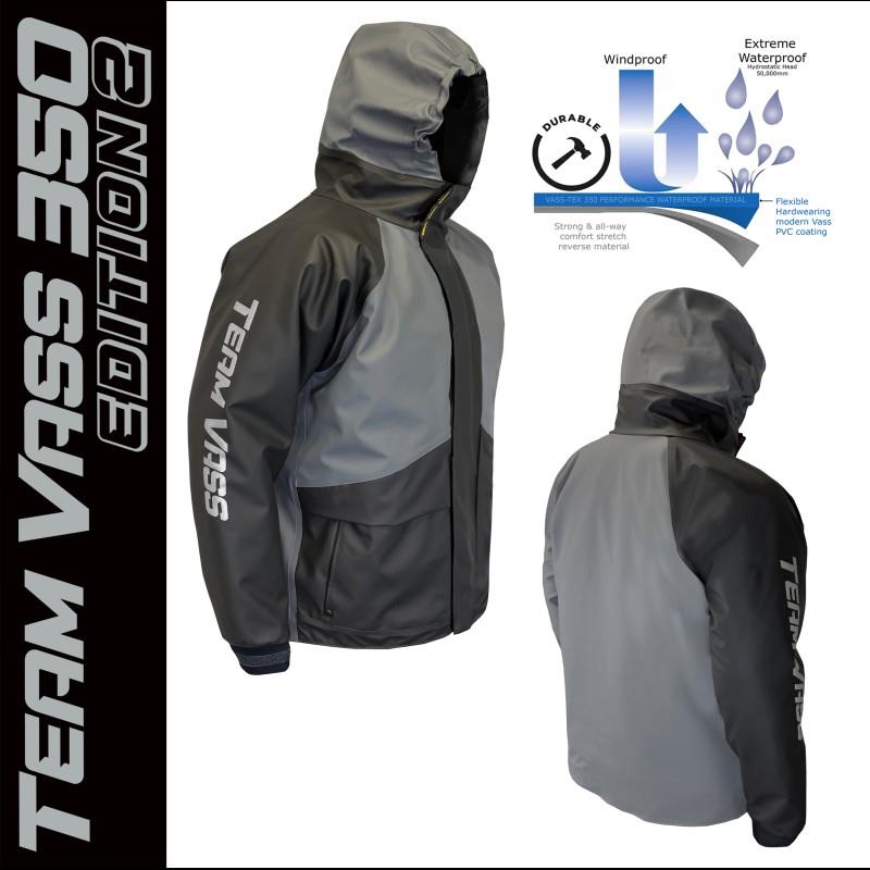 Vass-Tex Team Vass 350 Winter Lined Waterproof Jacket Edition 2 Grey/Black