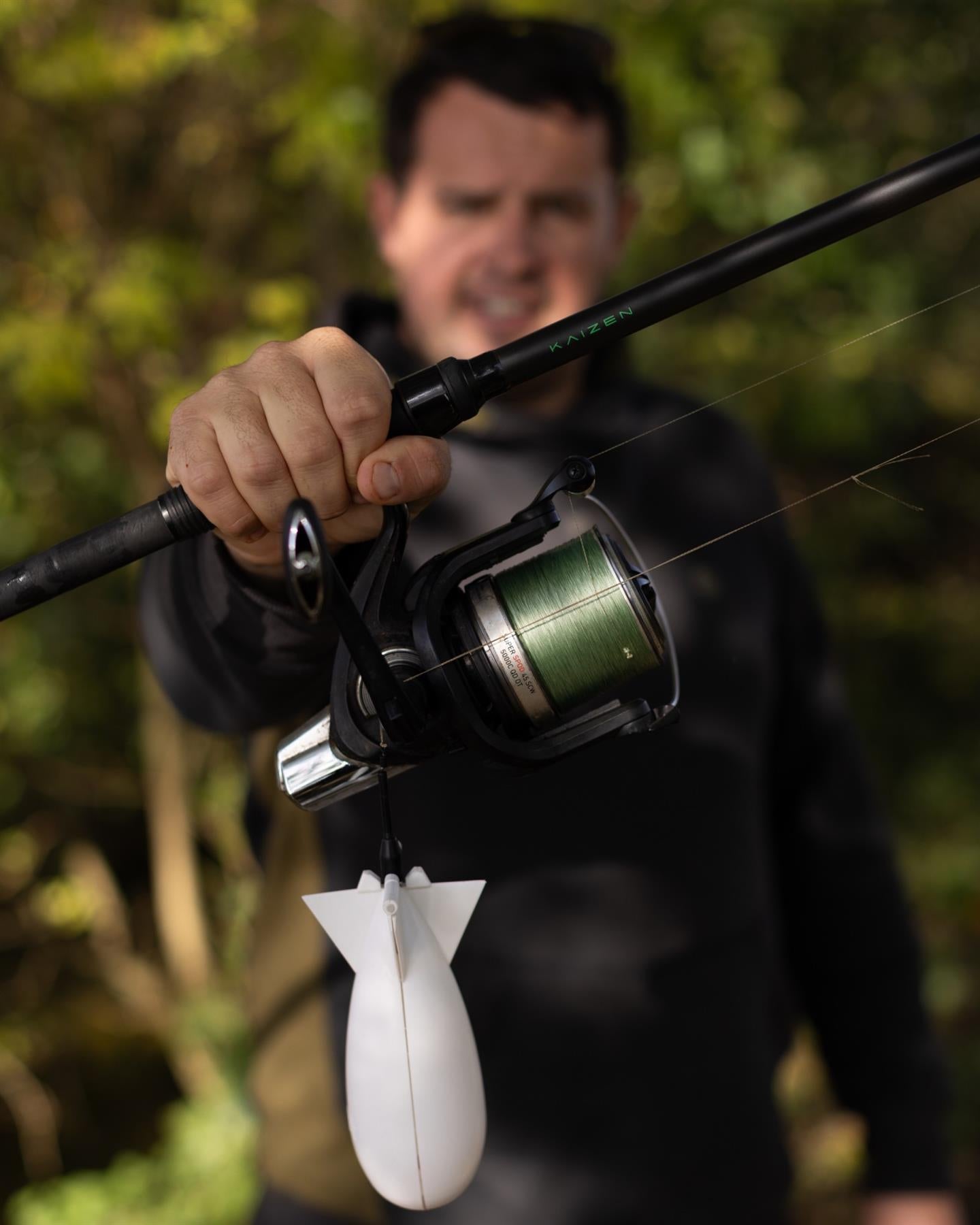 Korda Kaizen Green Carp Rod 12ft 6in Spod