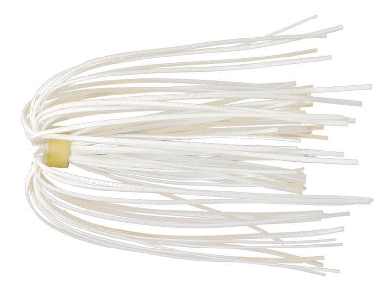 Strike King Diamond Dust Skirt Hot Solid White